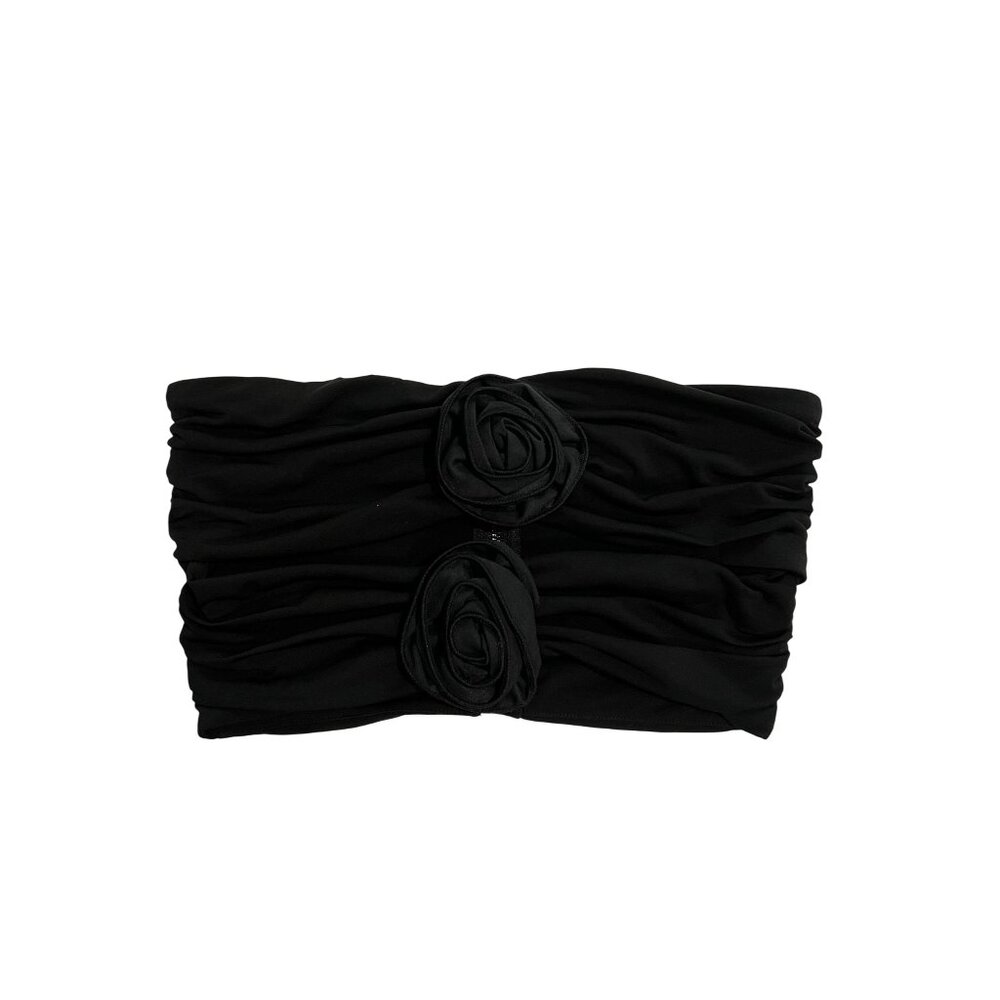 Bianca & Bridgett Bandeau Top in Black